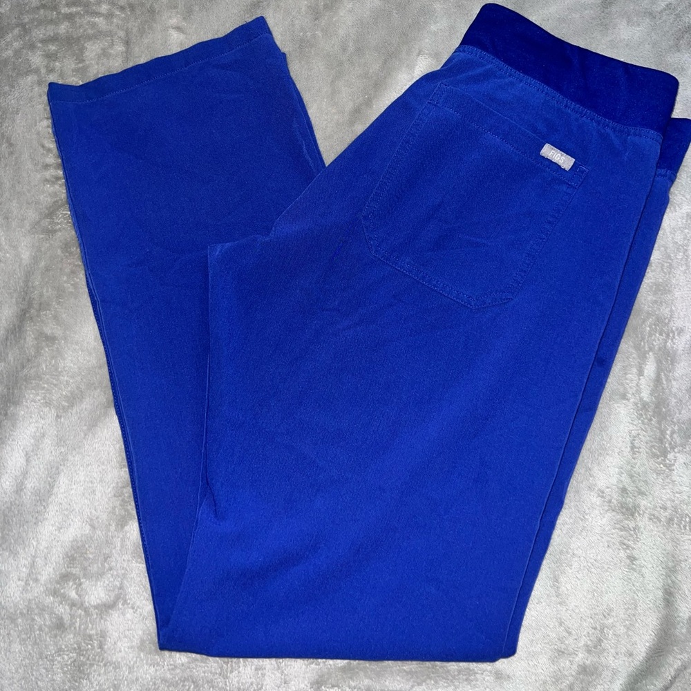 Figs Royal Blue Scrub Pants